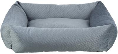 Trixie Dog Basket Alena Square Blue/Gray