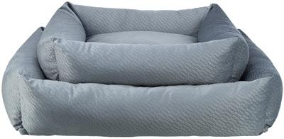 Trixie Dog Basket Alena Square Blue/Gray - Image 3