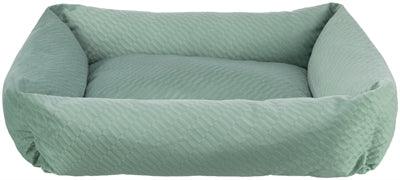 Trixie Dog Basket Alena Square Sage Green – For small to large dogs