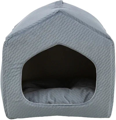 Trixie Igloo Cat Bed Alena Blue / Grey