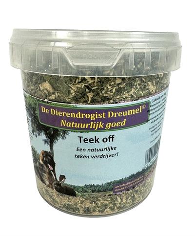 Dierendrogist Teek Off – Natural dietary supplement against ticks for dogs