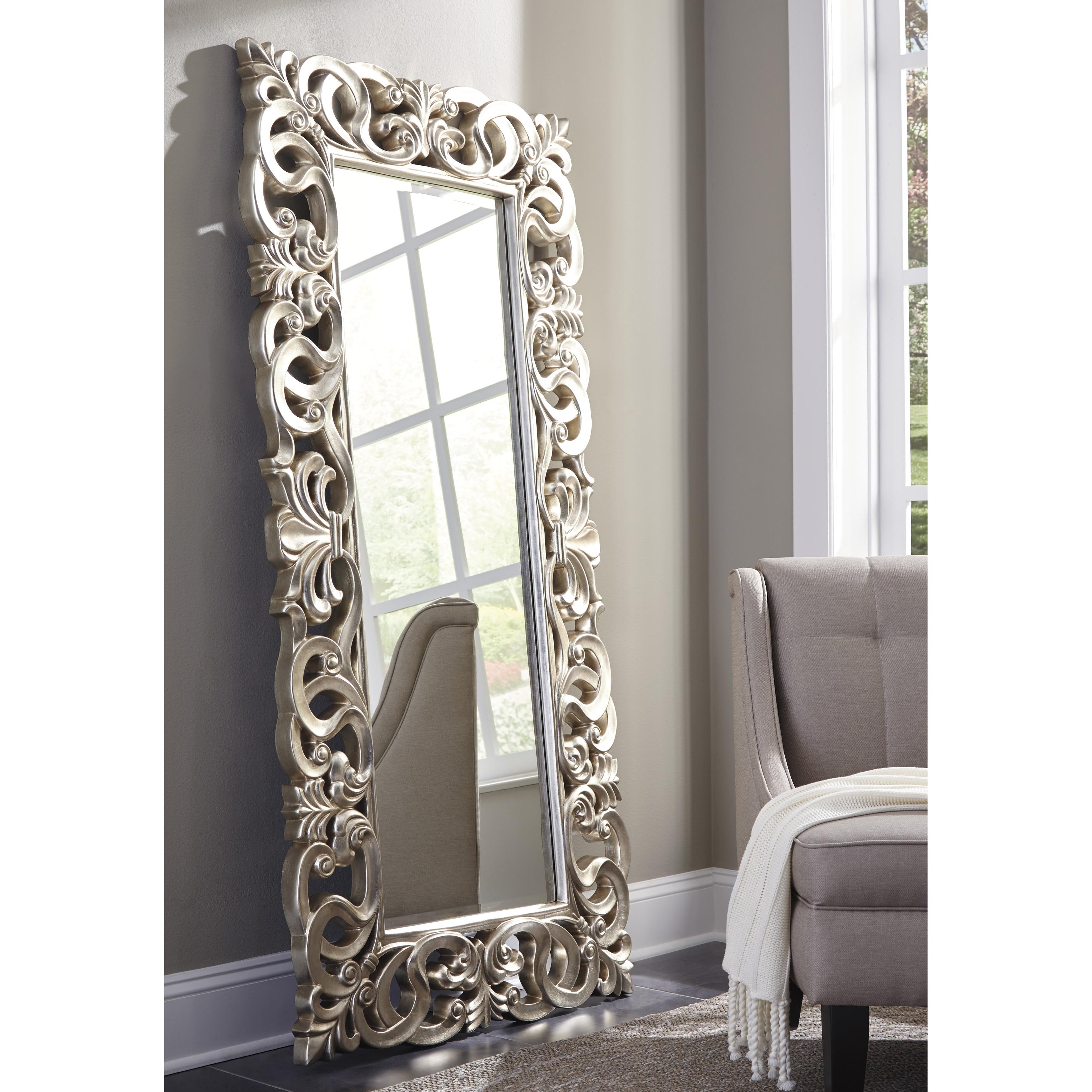 Signature Design by Ashley Lucia Floorstanding Mirror A8010123 - Image 2