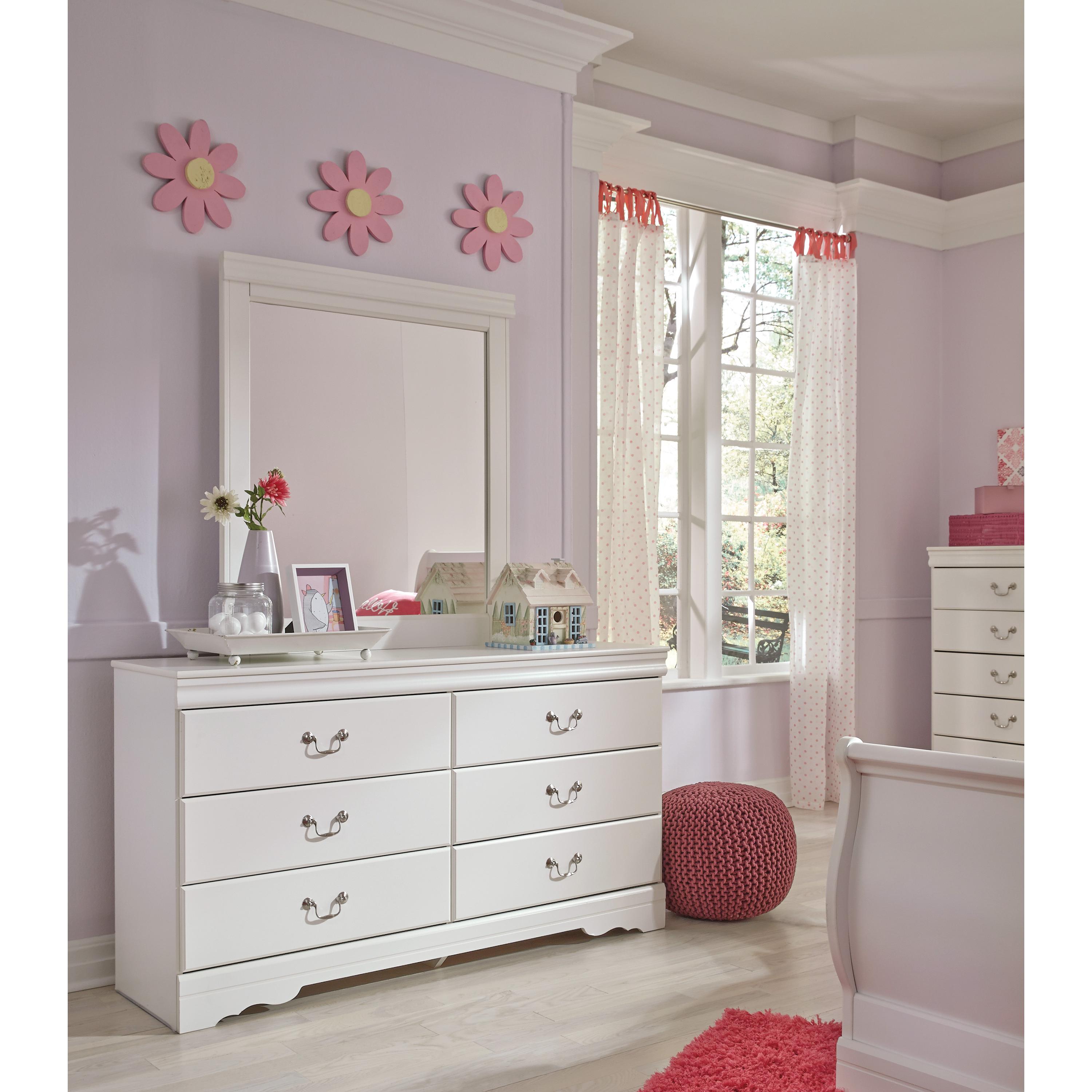 Signature Design by Ashley Anarasia Dresser Mirror B129-36 - Image 3