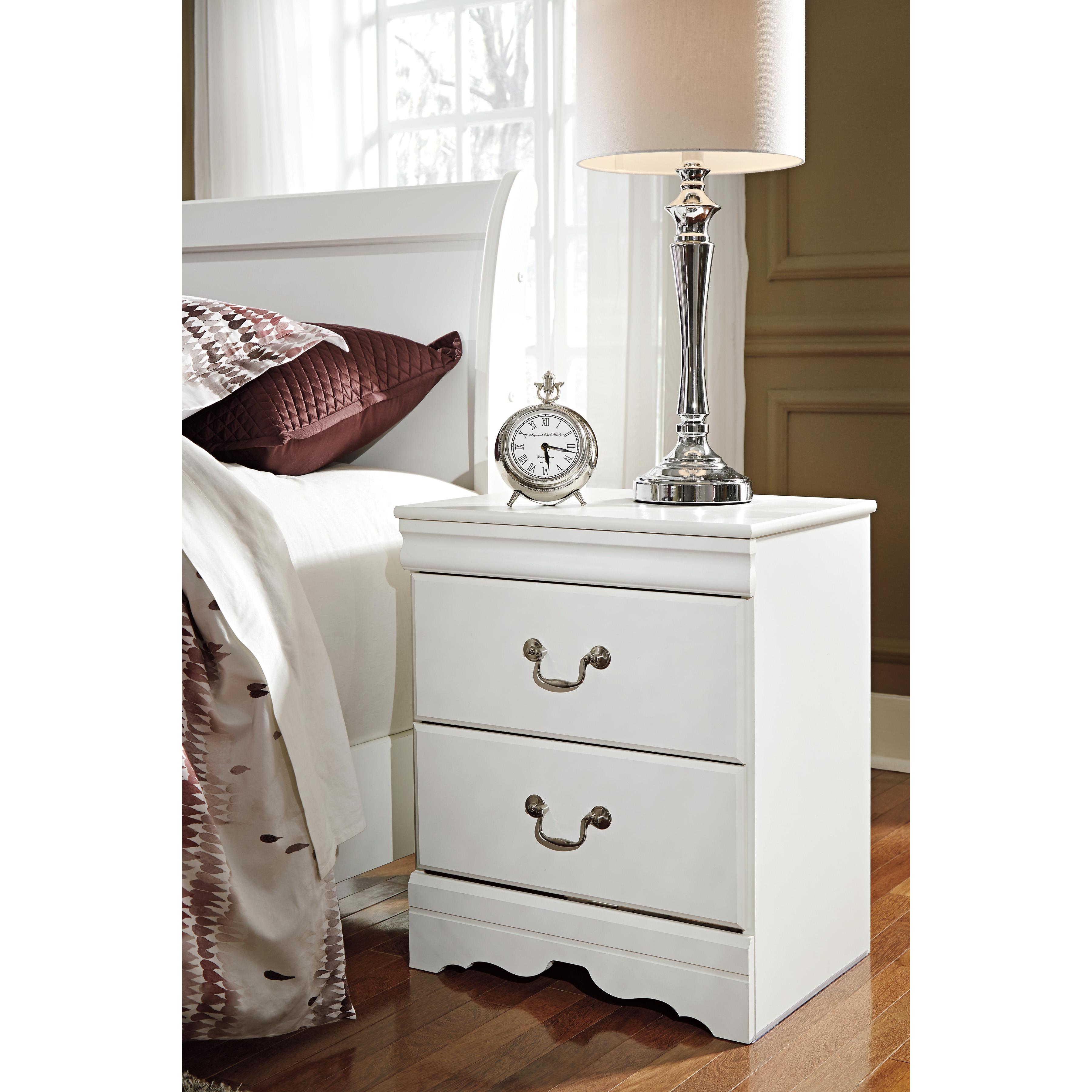Signature Design by Ashley Anarasia 2-Drawer Nightstand B129-92 - Image 2