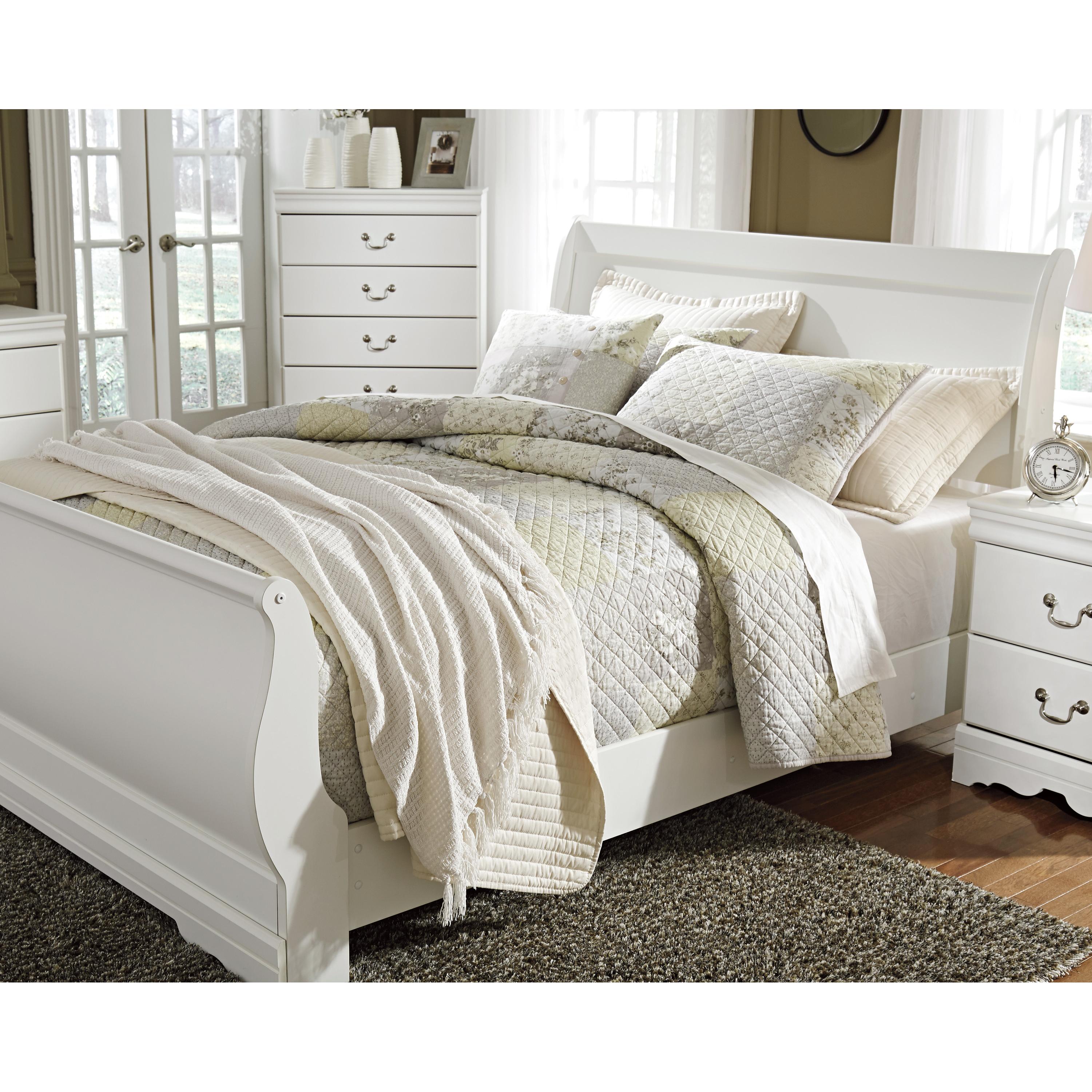 Signature Design by Ashley Anarasia Queen Sleigh Bed B129-77/B129-74/B129-98 - Image 3