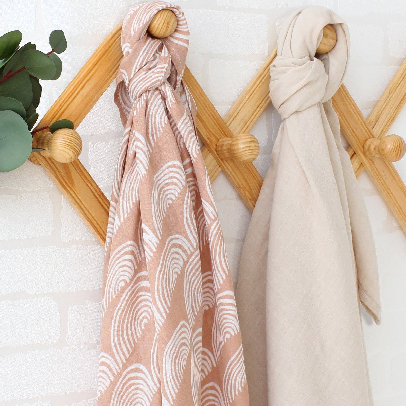 Salmon Summer Muslin Blanket - Image 2