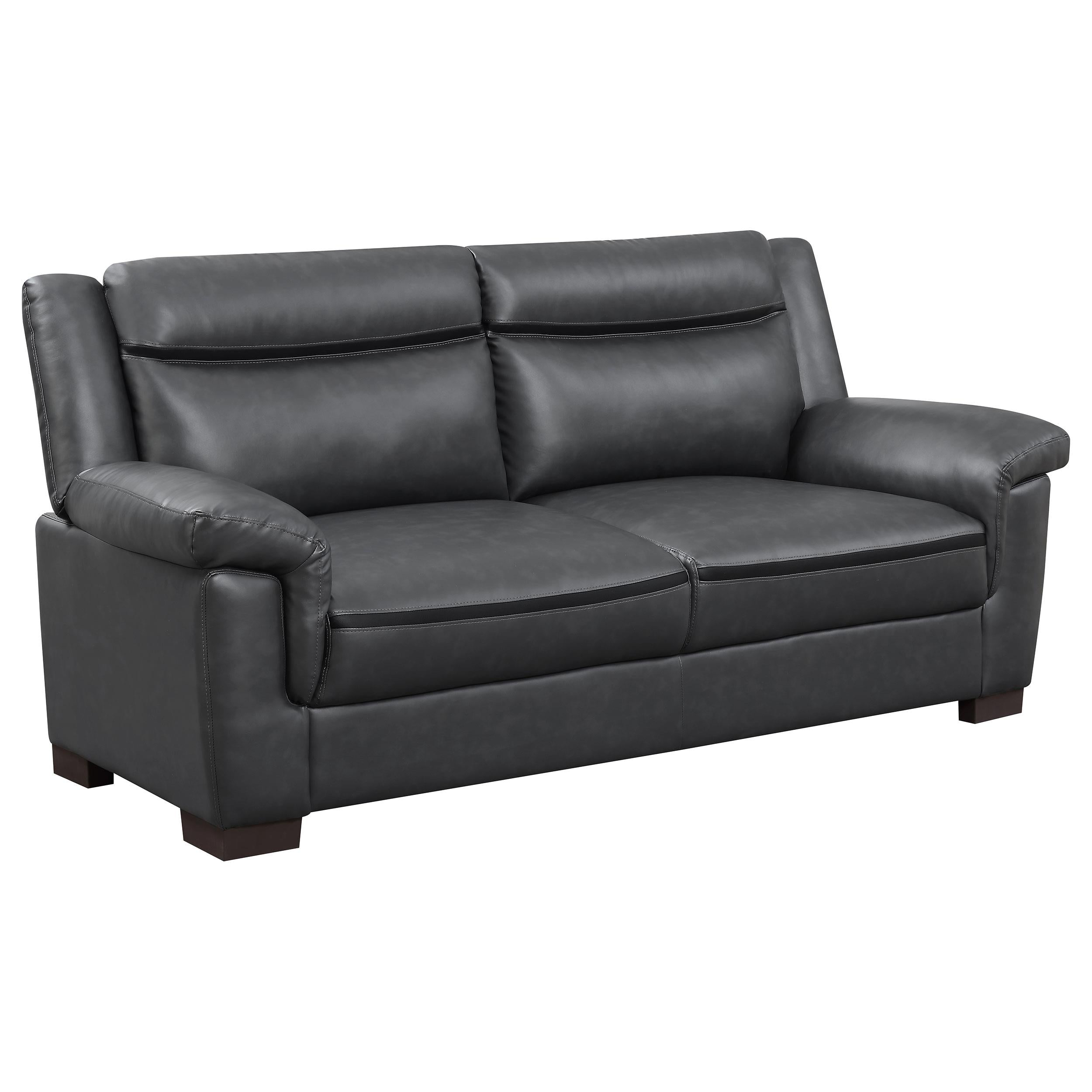 Coaster Furniture Arabella 506591 Upholstered Padded Arm Sofa - Grey - Image 1