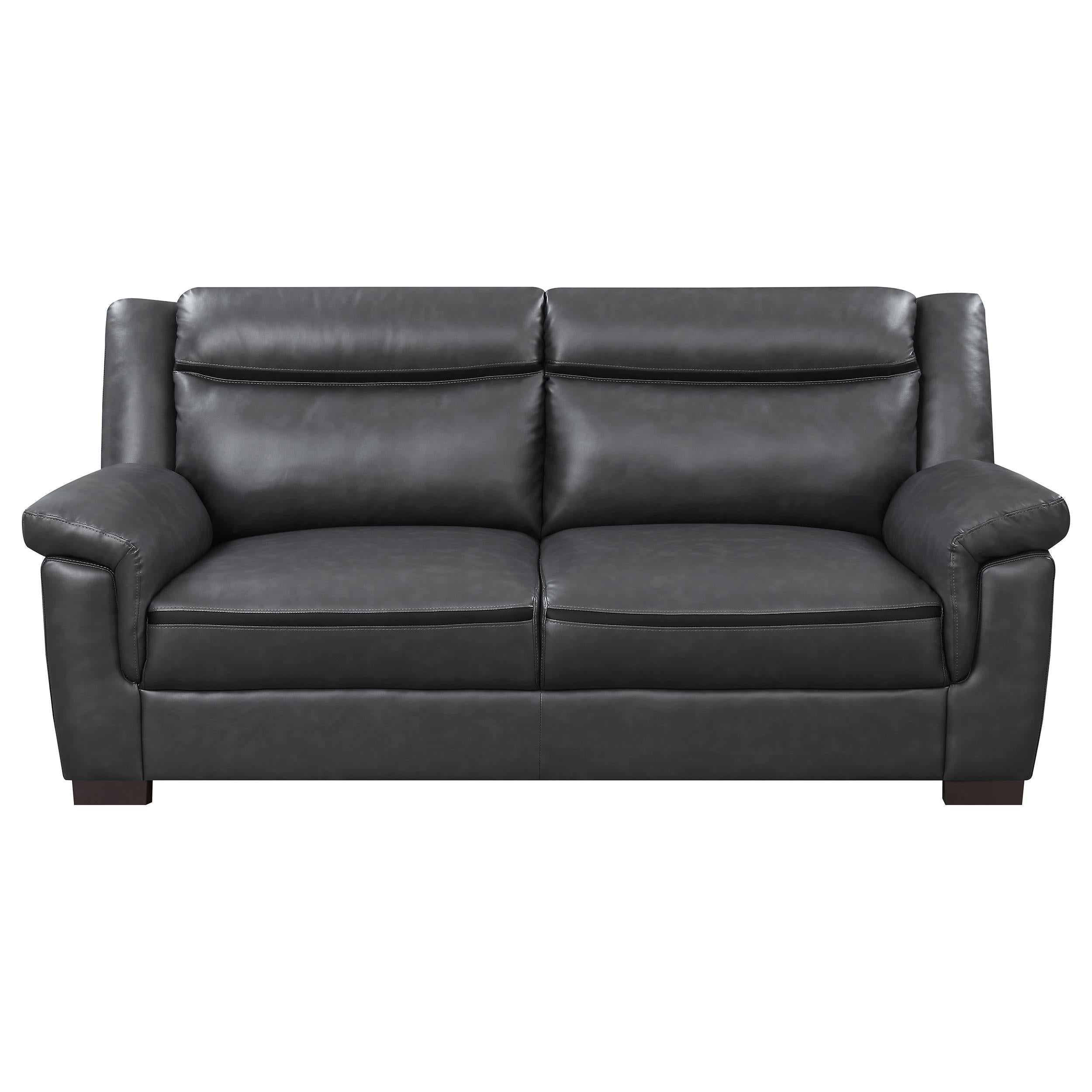 Coaster Furniture Arabella 506591 Upholstered Padded Arm Sofa - Grey - Image 2
