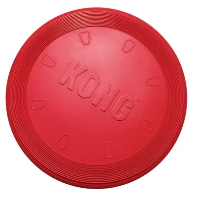 Kong Flyer Frisbee Red – Soft and Durable Frisbee for Dogs - Image 1