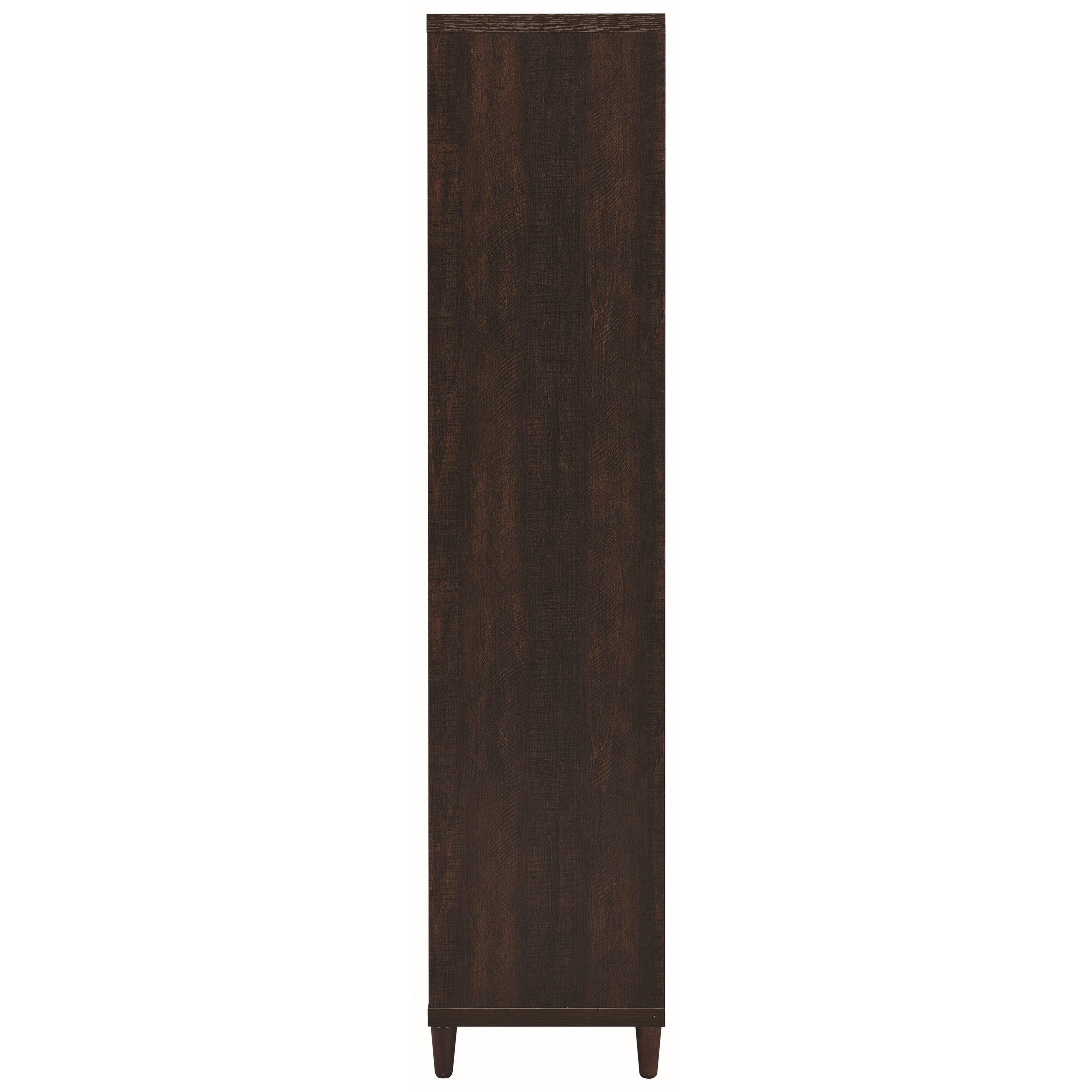 Coaster Furniture Wadeline 950724 2-door Tall Accent Storage Cabinet - Rustic Tobacco - Image 3