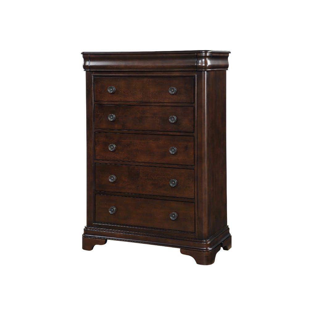 Elements International Cameron 5-Drawer Chest CM750CH - Image 1