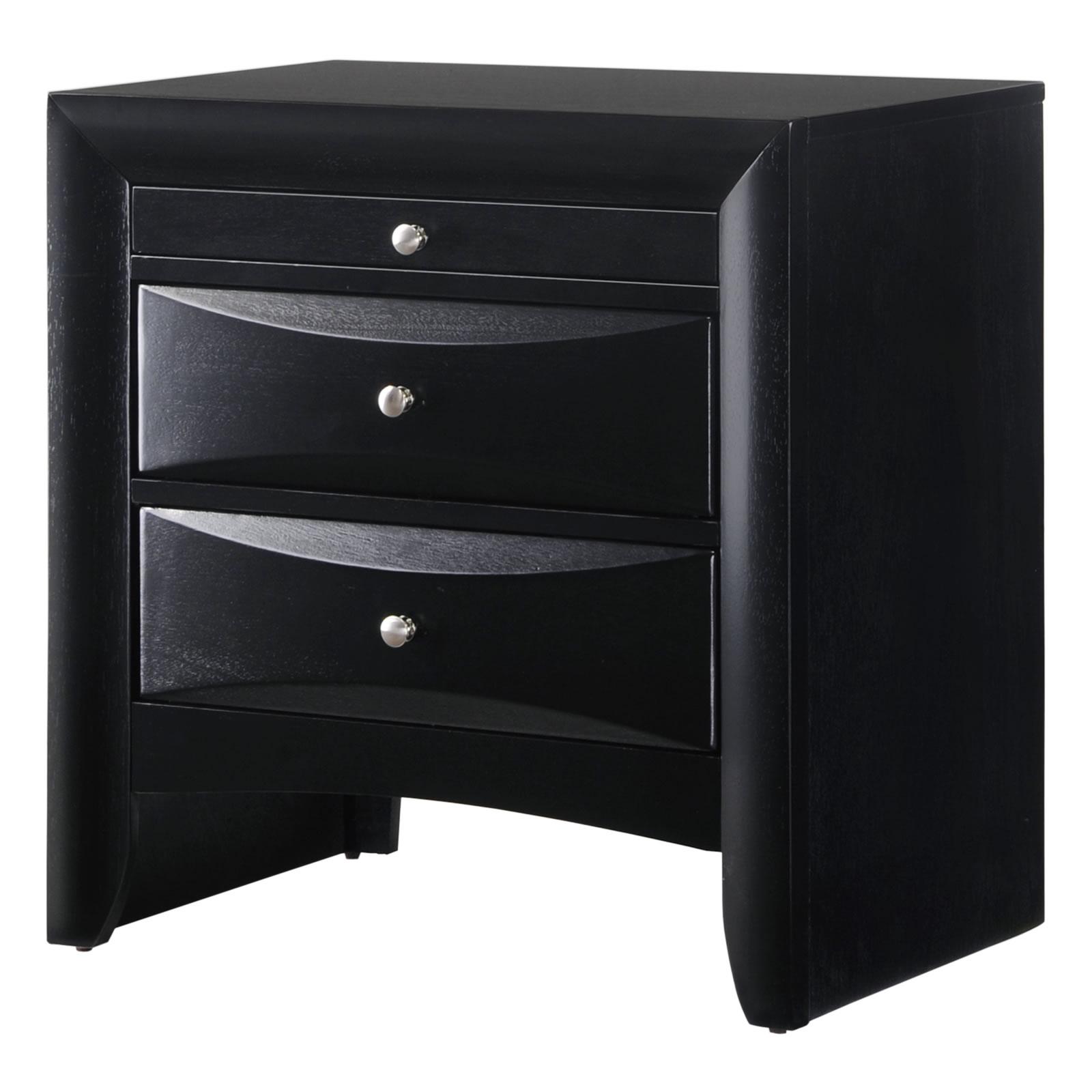 Crown Mark Emily 2-Drawer Nightstand B4280-2 - Image 1