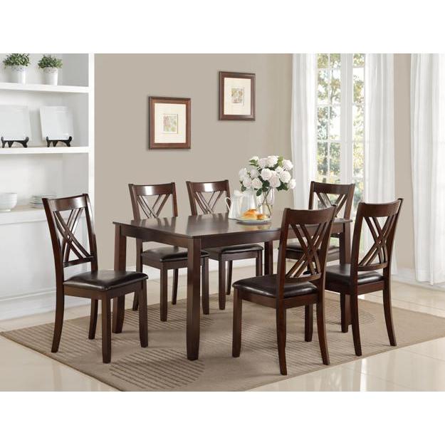 Crown Mark Eloise 7 pc Dinette 2430SET - Image 1