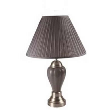 Crown Mark Porcelain Table Lamp 6115-GY-SHADE/6115-GY-BASE - Image 1