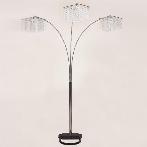 Crown Mark Floorstanding Lamp 6217F-SV
