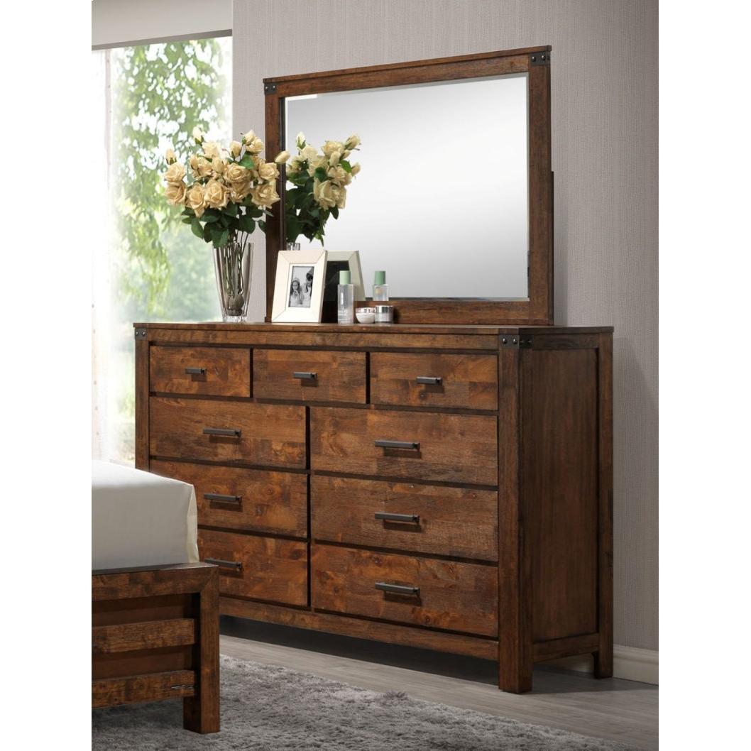 Crown Mark Curtis Dresser Mirror B4800-11 - Image 2