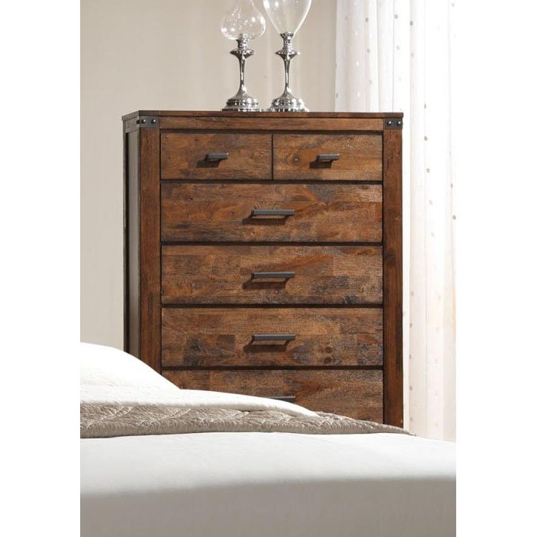 Crown Mark Curtis 5-Drawer Chest B4800-4 - Image 1