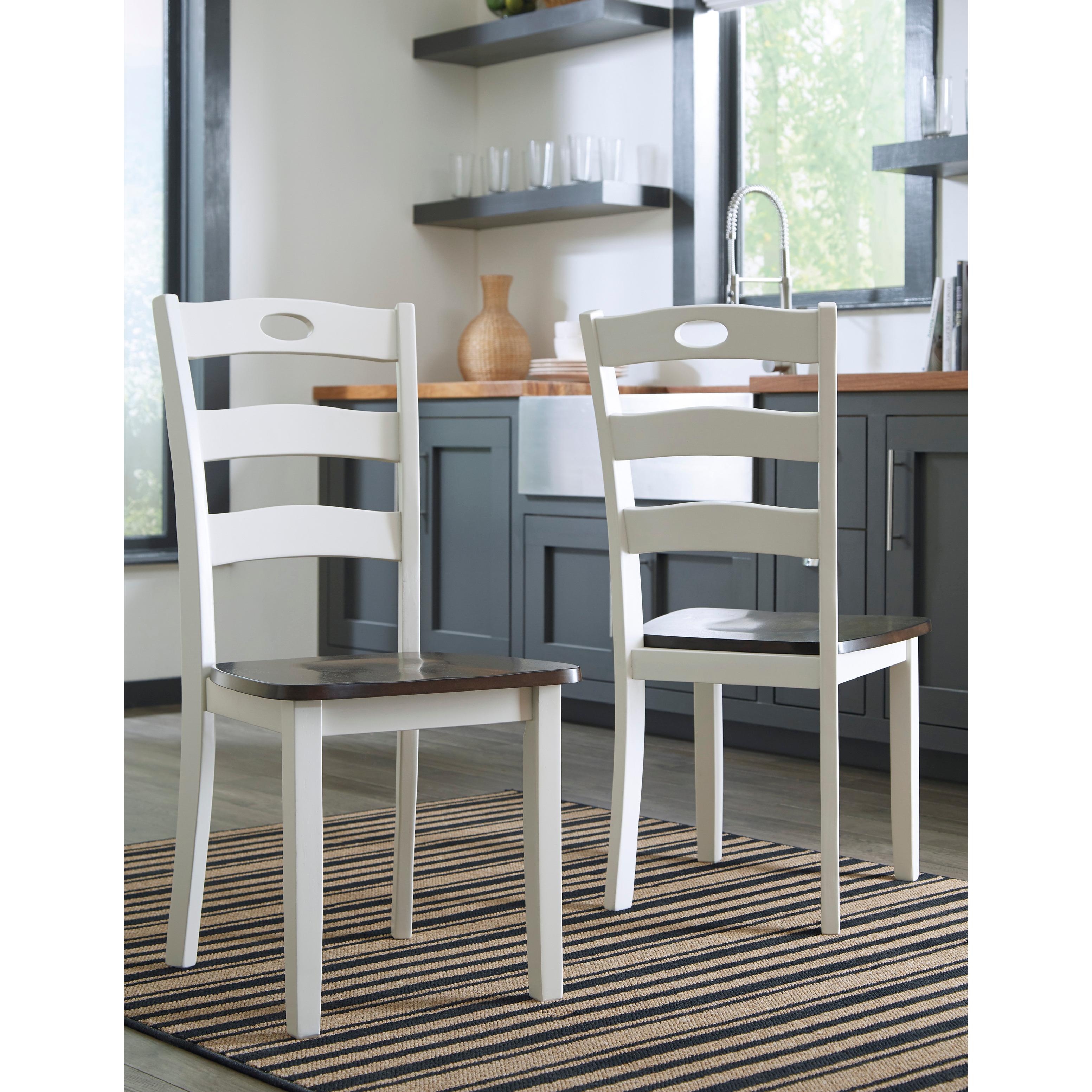 Signature Design by Ashley Woodanville Dining Chair D335-01 - Image 2