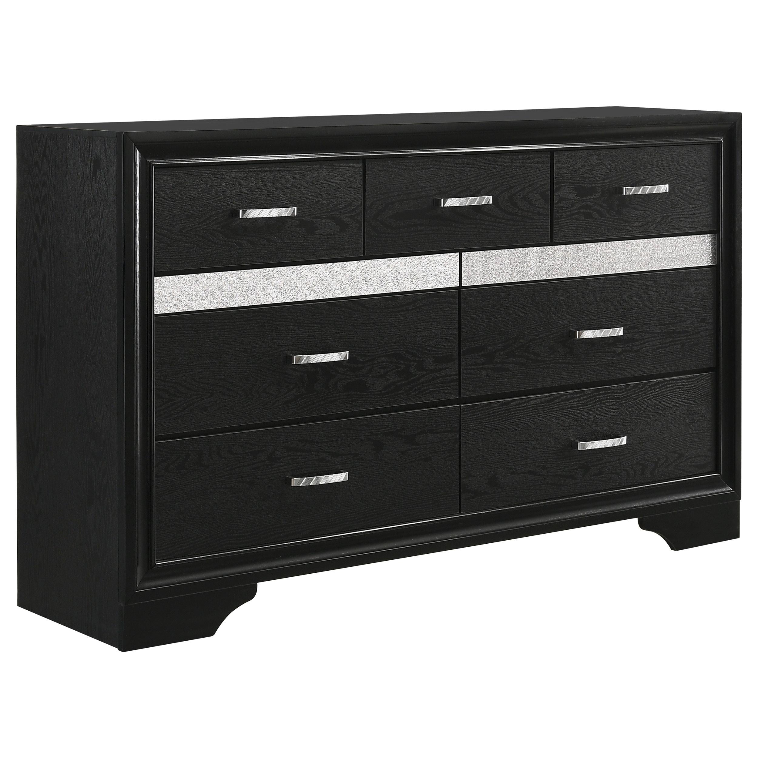 Coaster Furniture Miranda 206363 7-Drawer Dresser - Black - Image 1