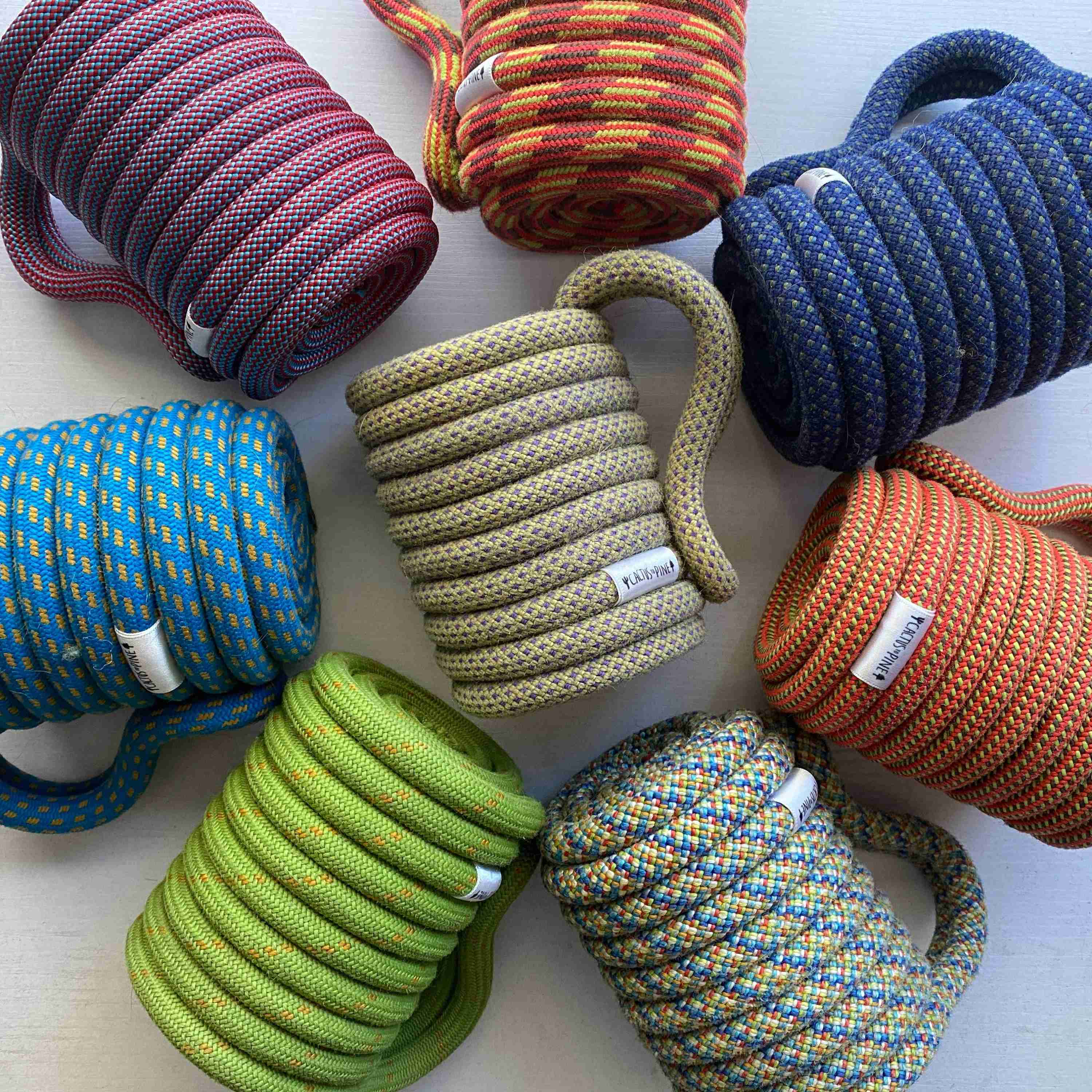 Can Cozie - Upcycled Rock Climbing Rope - Image 1