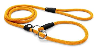 Morso Retriever Leash Gold Gold – lightweight and shock absorbing – 170 cm long