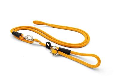 Morso Retriever Leash Gold Gold – hands-free and shock-absorbing – 260 cm long
