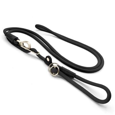 Morso Retriever Leash Black – hands-free and comfortable – 260 cm long