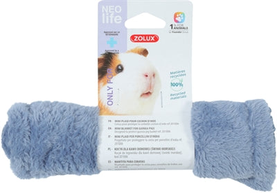 Zolux Neolife Mini Blanket Guinea Pig Blue - Image 2