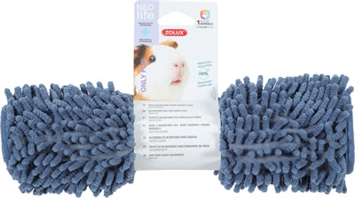 Zolux Neolife Microfiber Lying Mat Guinea Pig Blue - Image 2