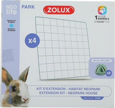 Zolux Neolife Neopark Rabbit Expansion Set Mesh Panels