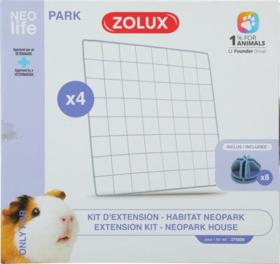 Zolux Neolife Neopark Guinea Pig Expansion Set Mesh Panels