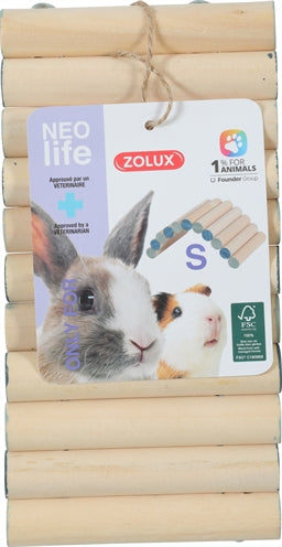 Zolux Neolife Wooden Bridge - Image 2