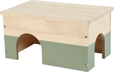 Zolux Neolife Wooden Rabbit House Green - Image 1