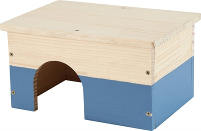 Zolux Neolife Wooden House Guinea Pig Blue