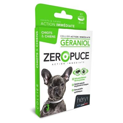Hery Zeropuce flea collar – Natural anti-flea & tick collar with geraniol (35 / 60 cm) - Image 2