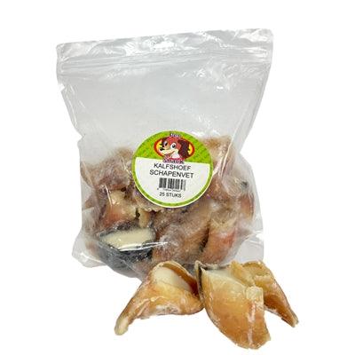 Petsnack Calf Hooves with Sheep Fat, Large