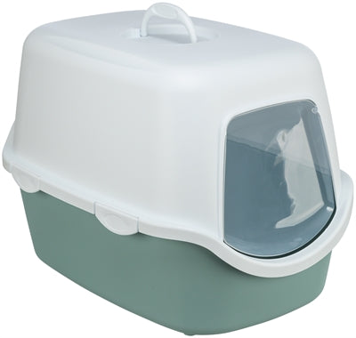 Trixie Cat Litter Box Vico Sage / White