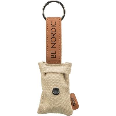 Trixie Be Nordic Poop Bag Holder Sand – Includes 20 Poop Bags