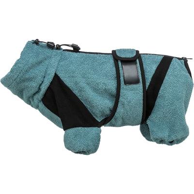 Trixie Bathrobe / House Overall Terrycloth Petrol