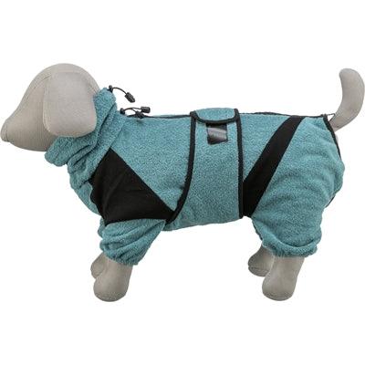 Trixie Bathrobe / House Overall Terrycloth Petrol - Image 3