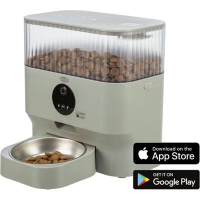 Trixie Automatic Pet Feeder Tx-C Smart Light Grey