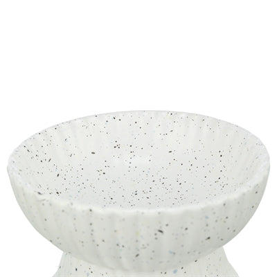 Trixie Elevated Ceramic Cat Food/Water Bowl, White - Image 2