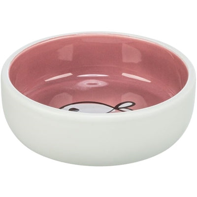 Trixie Cat Food/Water Bowl, Ceramic, Assorted