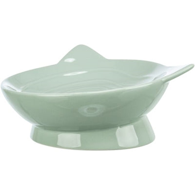 Trixie Cat Food/Water Bowl Viviana Ceramic Sage - Image 2