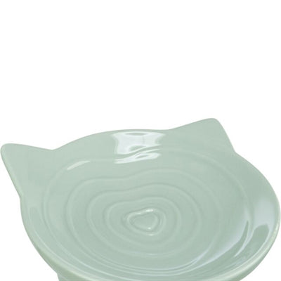 Trixie Cat Food/Water Bowl Viviana Ceramic Sage - Image 3