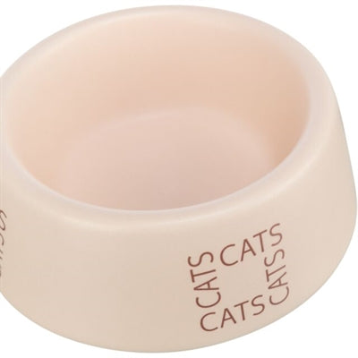 Trixie Cat Food Bowl / Water Bowl, Ceramic, Pink - Image 3