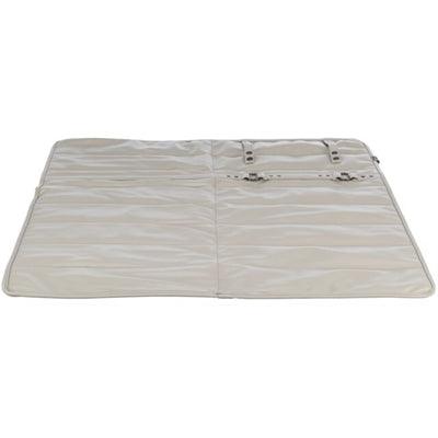 Trixie Dog Blanket Travel Blanket Citystyle Faux Leather Light Gray – For on the go