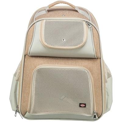 Trixie Dog Backpack Willow – Beige/Brown – 38 x 25 x 45 cm – Comfortable Backpack for Dogs up to 7 kg - Image 2