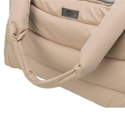Trixie Dog Bag Gina – Blush – 42 x 22 x 58 cm – Stylish Dog Bag with Teddy Fabric - Image 3
