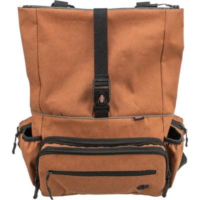 Trixie Rolltop Backpack and Waist Bag for Dog Walks – With Leash – Multifunctional